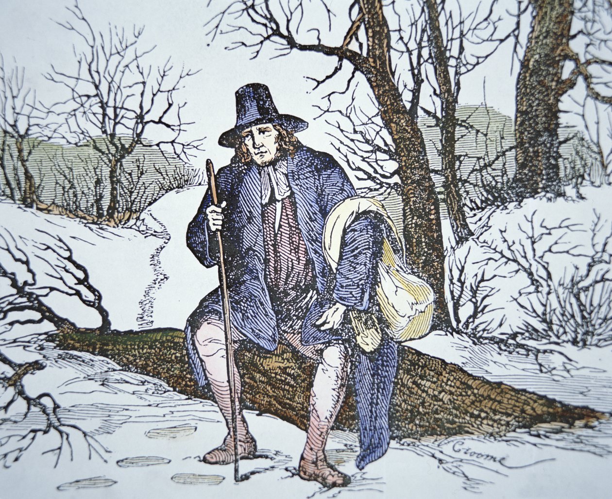 Roger Williams dans la forêt - School American