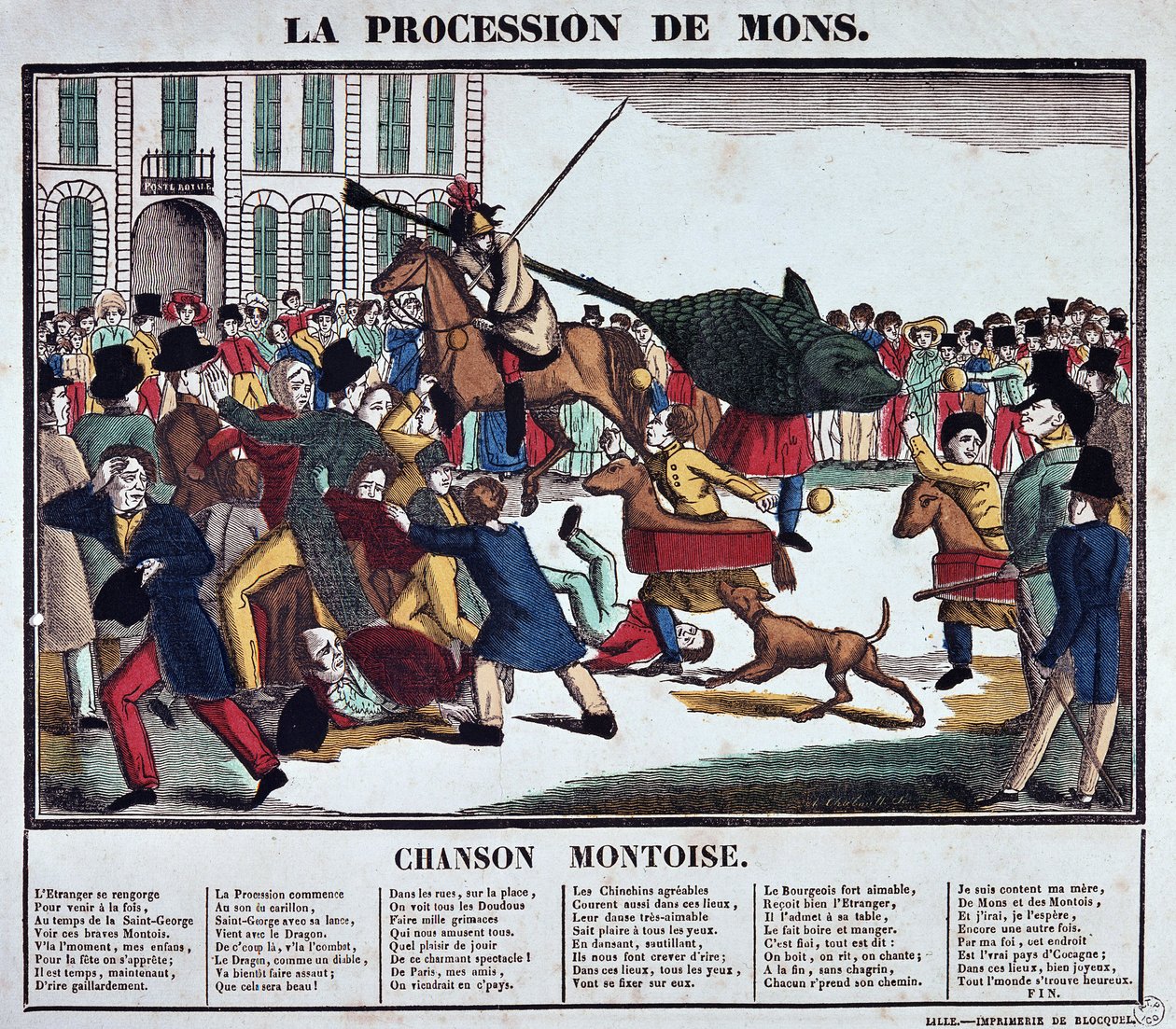 Procession de Mons - School French