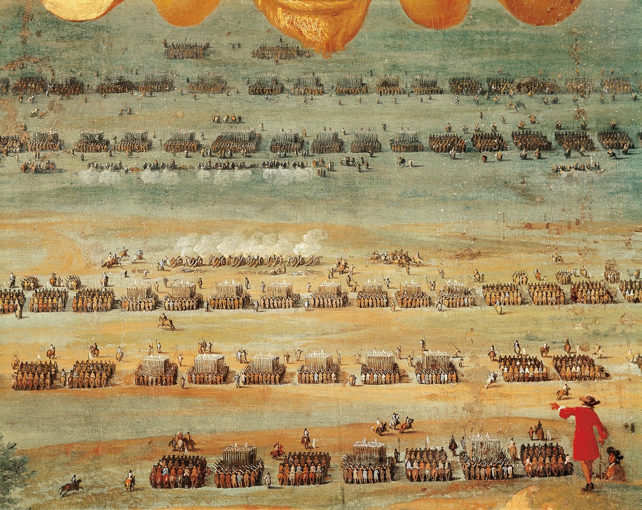 Guerre de Trente Ans : Bataille de Rocroi, détail - School French