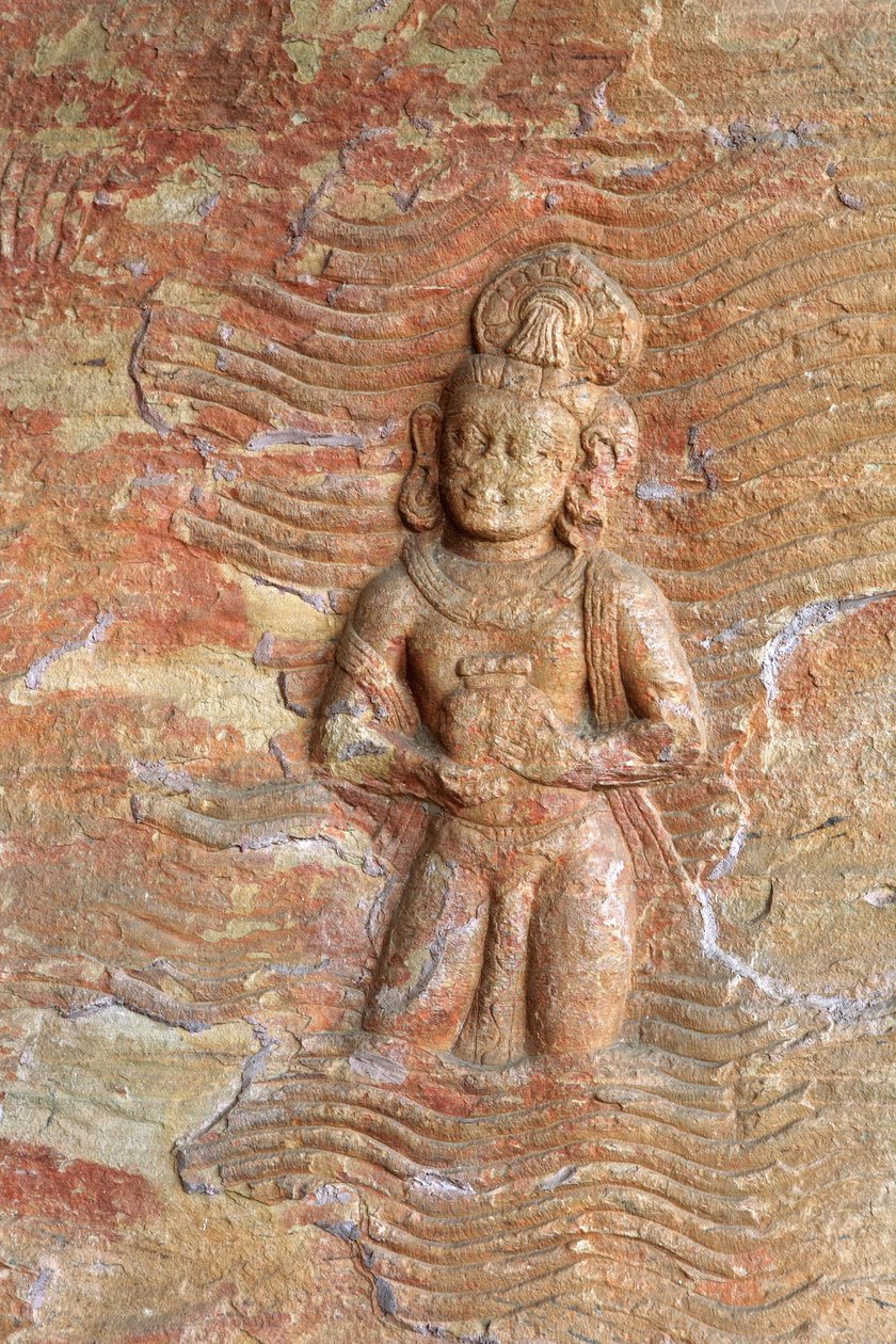 (détail) Vishnu en tant qu