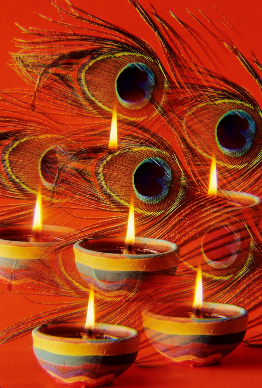 Ghee Ka Diya Panati, Lampe à huile - School Indian