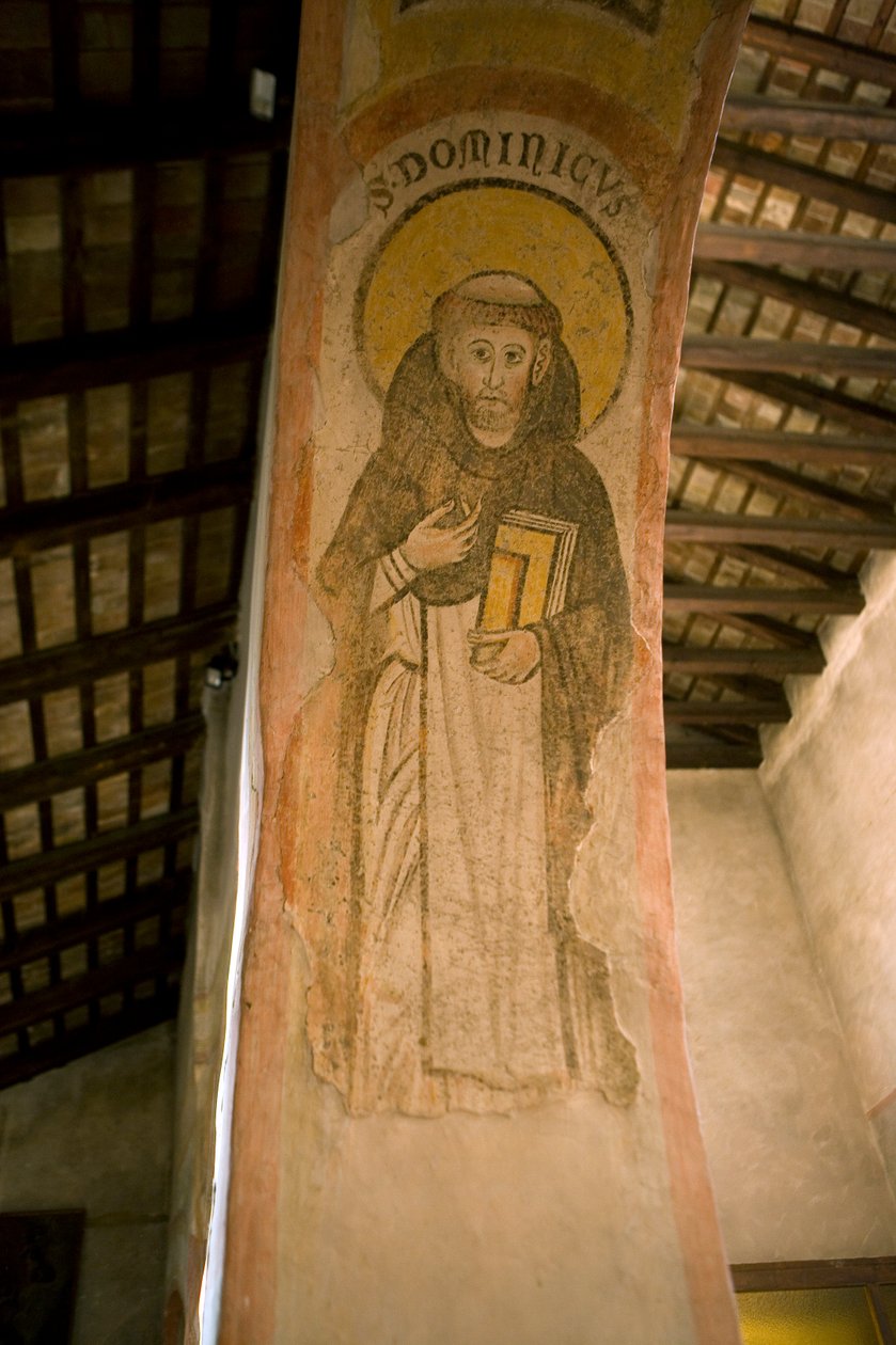 Saint Dominique (fresque) - School Italian