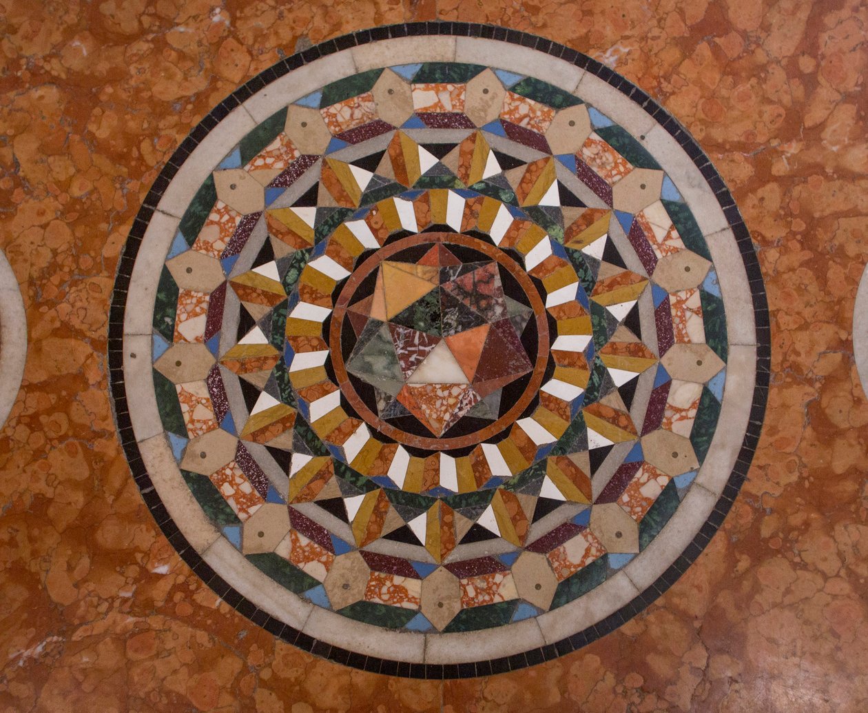 Basilique Saint-Marc, église, pavement (mosaïque) - School Italian