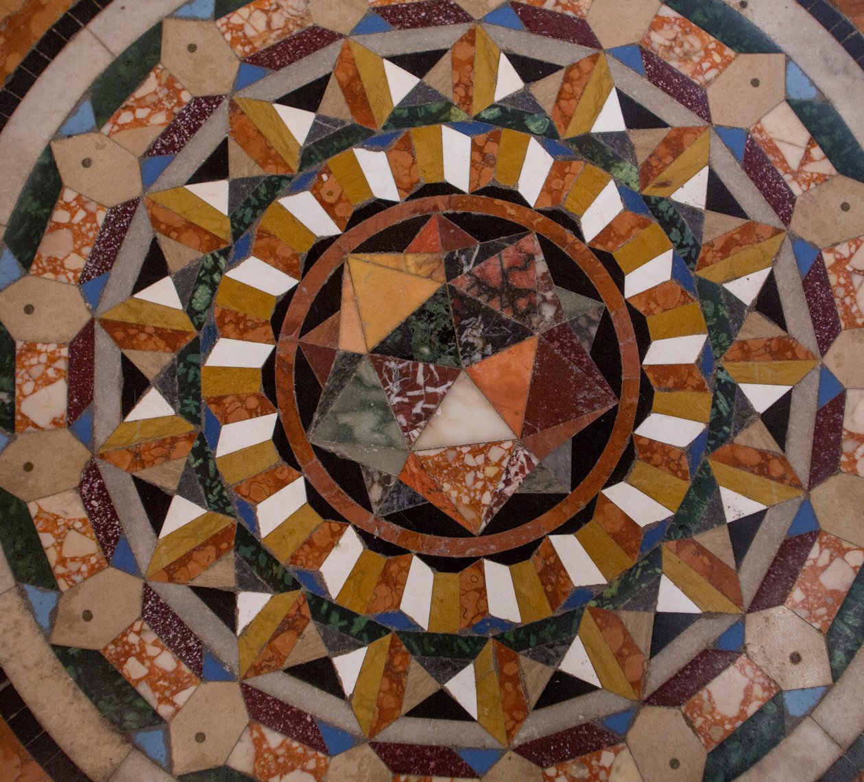 Basilique Saint-Marc, église, pavement (mosaïque) - School Italian