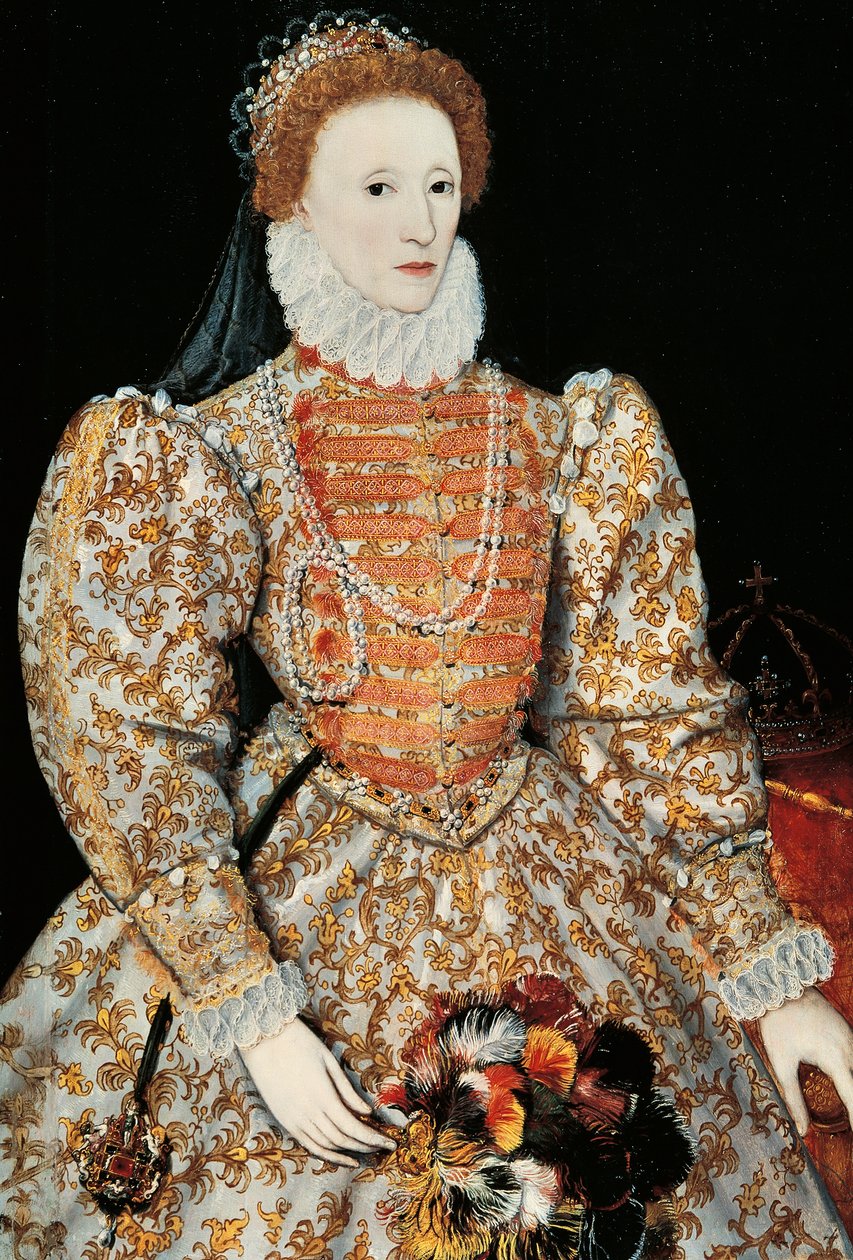 La reine Elizabeth I, vers 1575 - School Netherlandish
