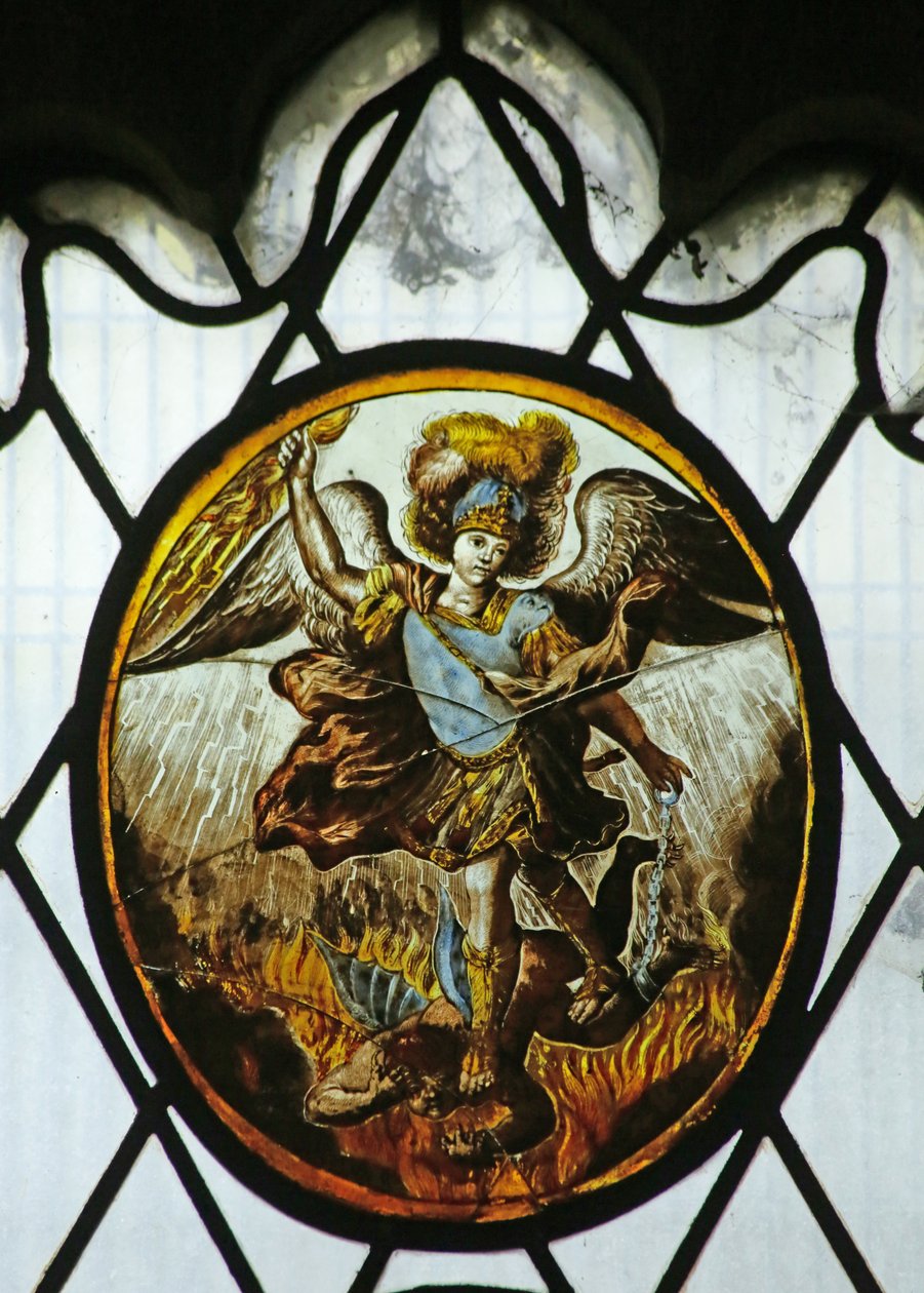 Médaillon : Saint Michel - School Netherlandish