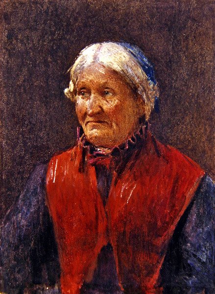 Une Femme Âgée - School Newlyn