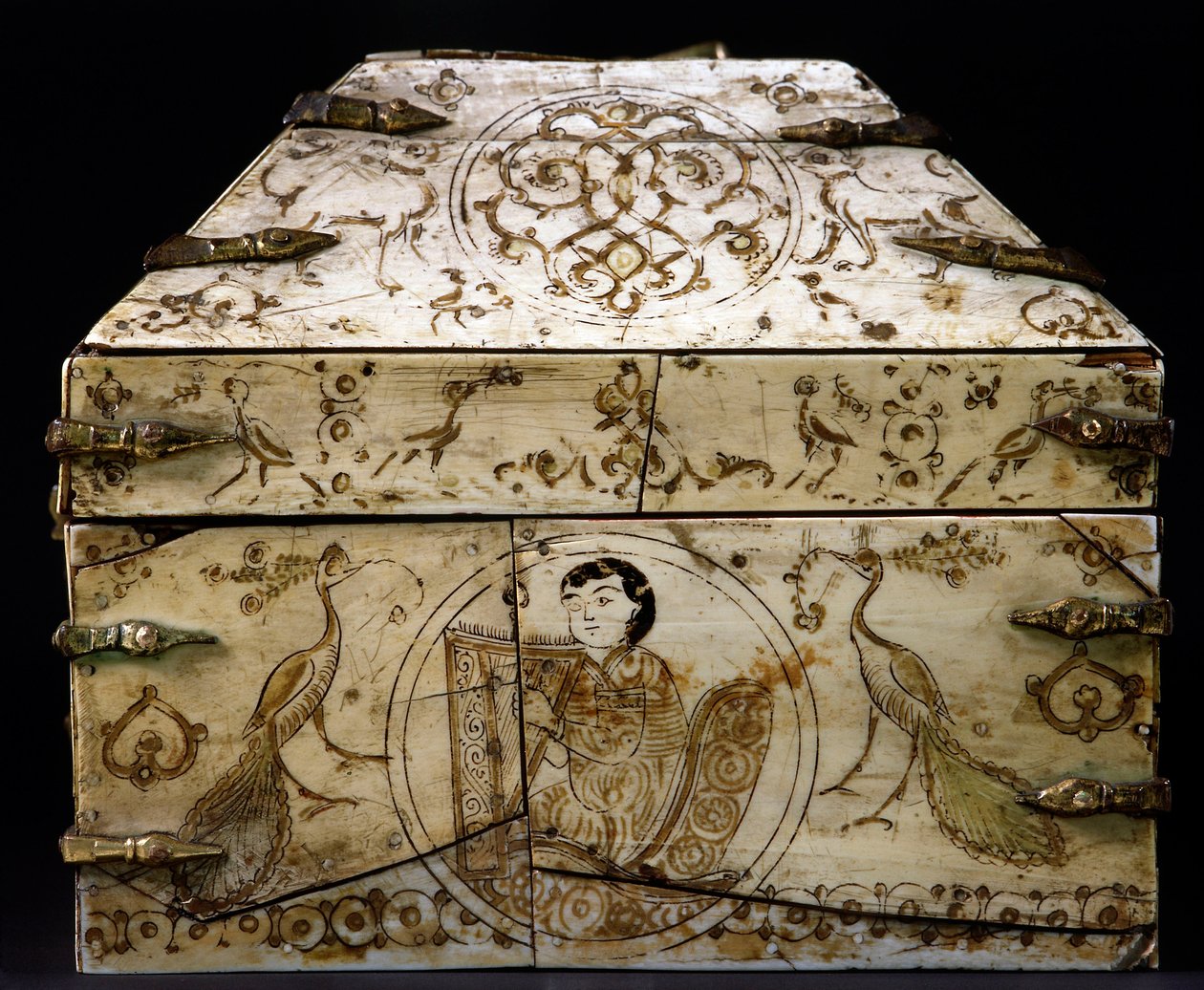 Coffret avec motif de paon - School Sicilian