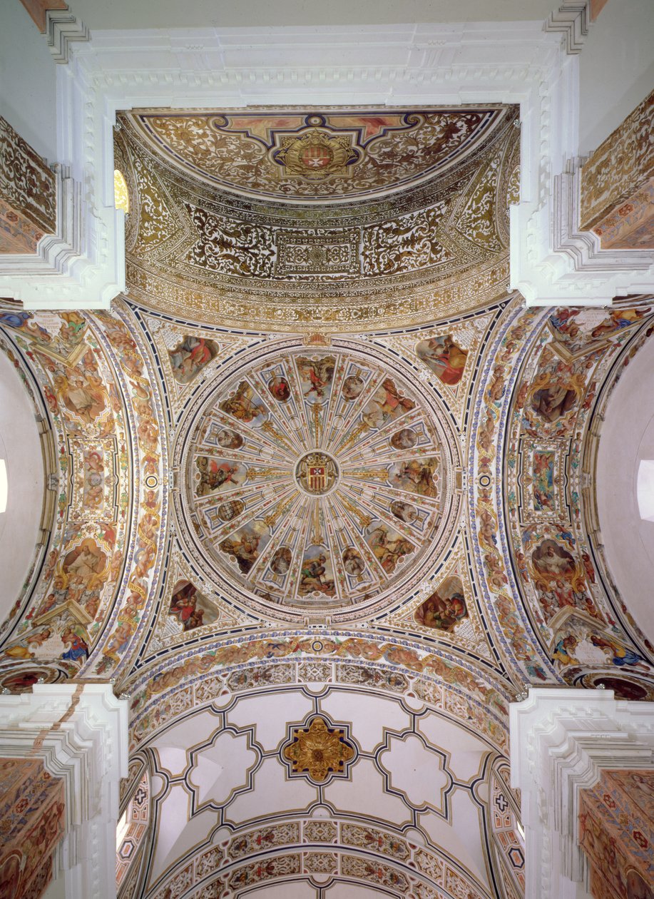 Vue du plafond et du dôme (photo) - School Spanish