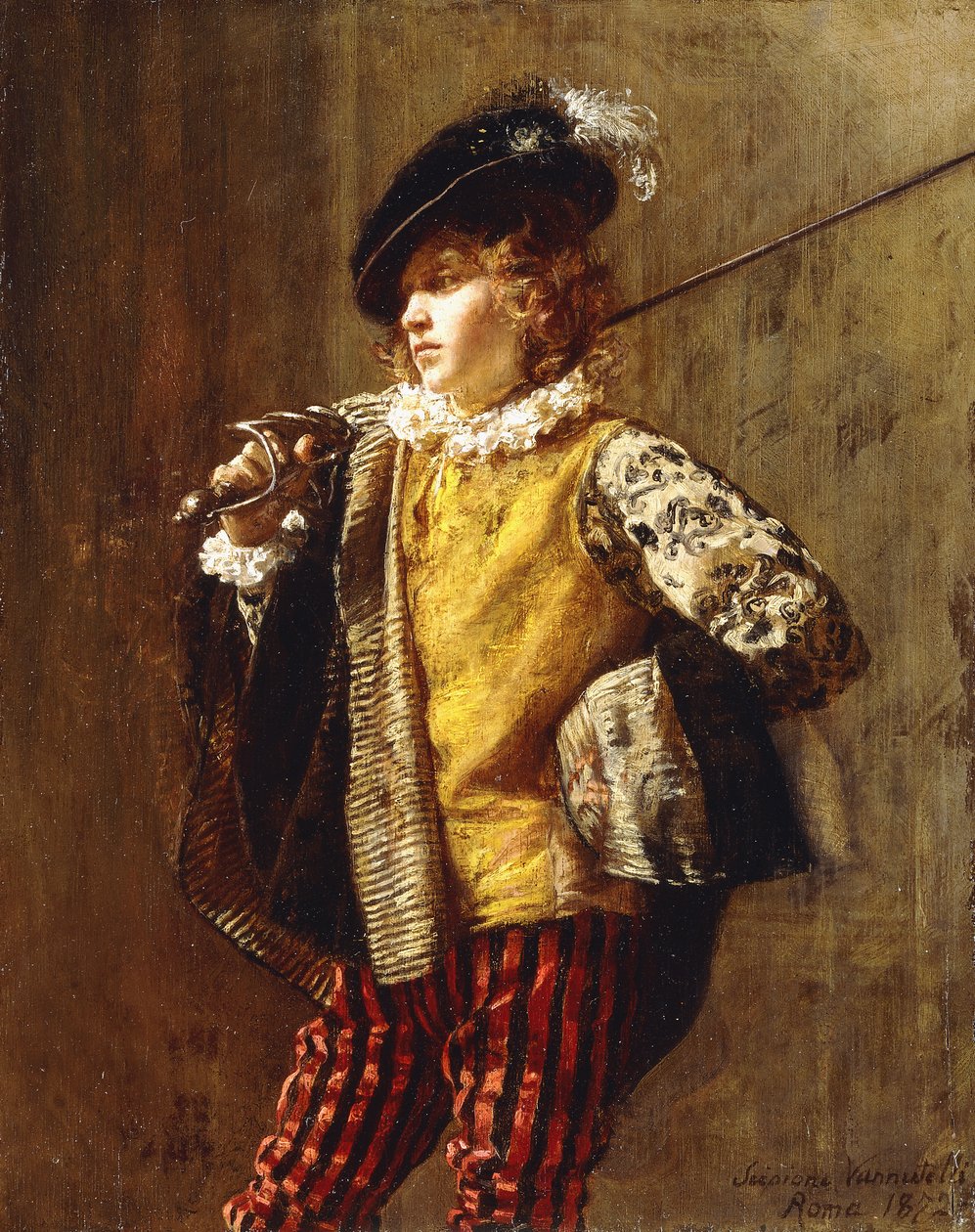 Un courtisan élégant, 1872 - Scipione Vannutelli