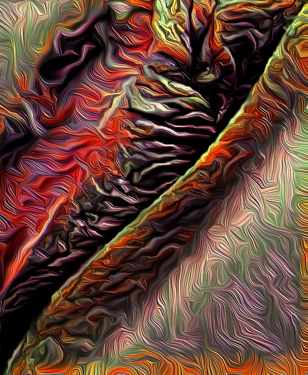 Larme rouge, 2021 - Scott J. Davis