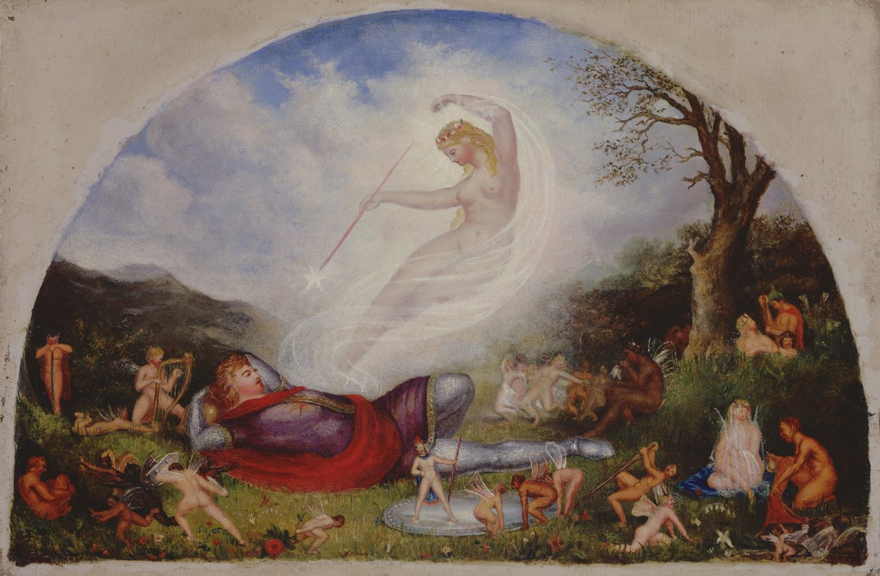 Prince Arthur et la Reine des Fées - Scottish School
