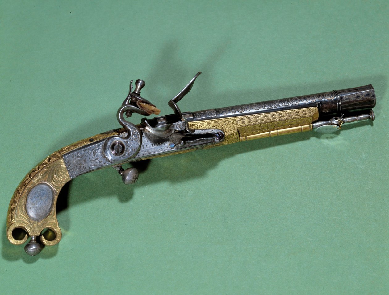 Arme : fusil à silex de Joachim Murat - Scottish School