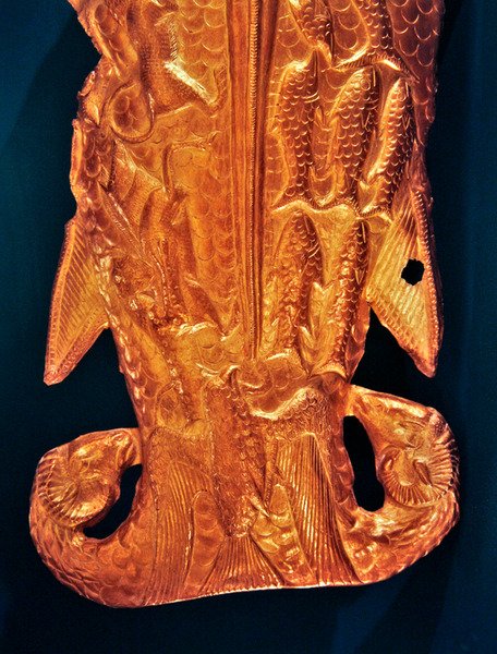Queue de poisson (électrum) (détail) - Scythian