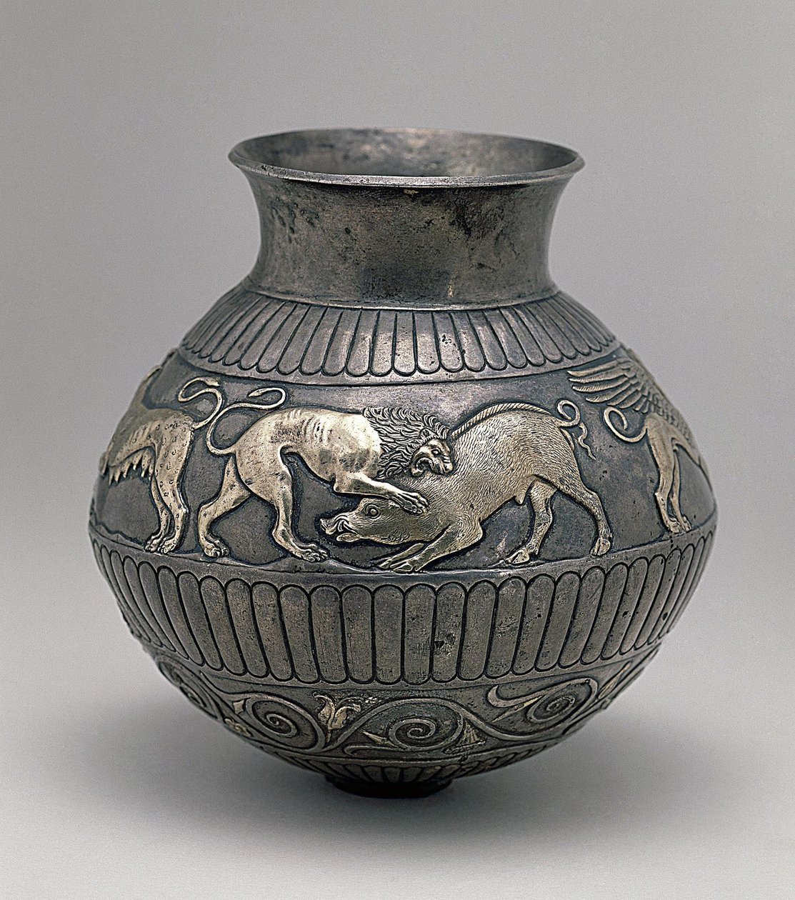 Vase, Kourgane de Kul-Oba (argent) - Scythian