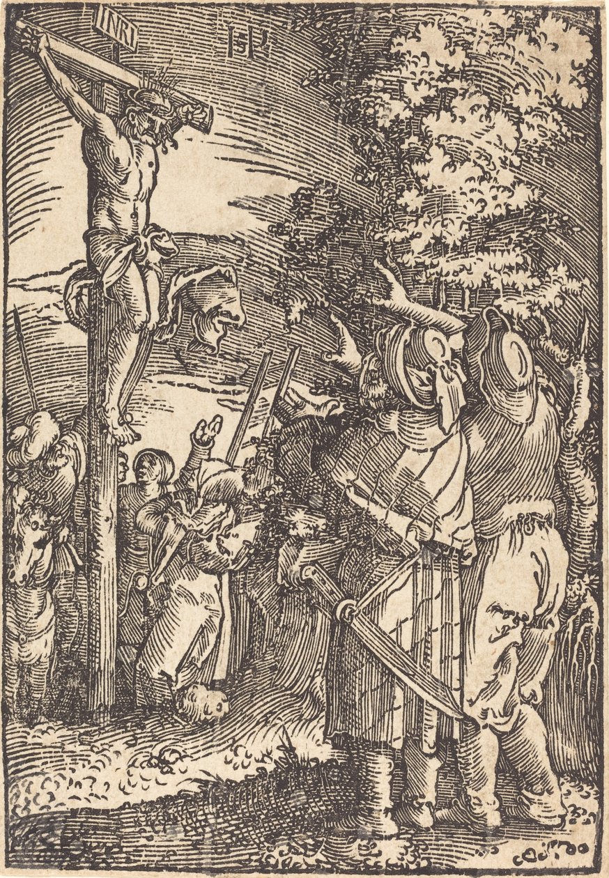 Christ sur la croix - Sebald Beham