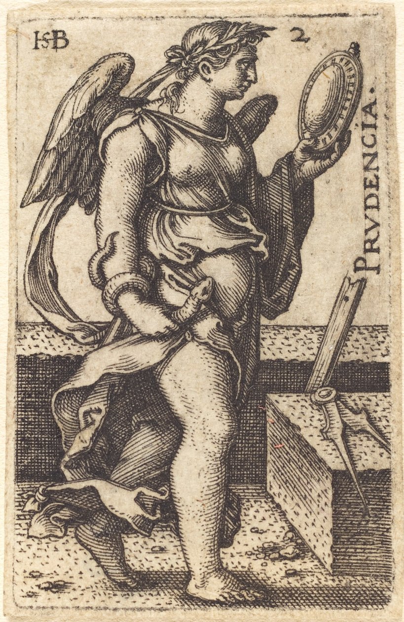 Prudencia - Sebald Beham