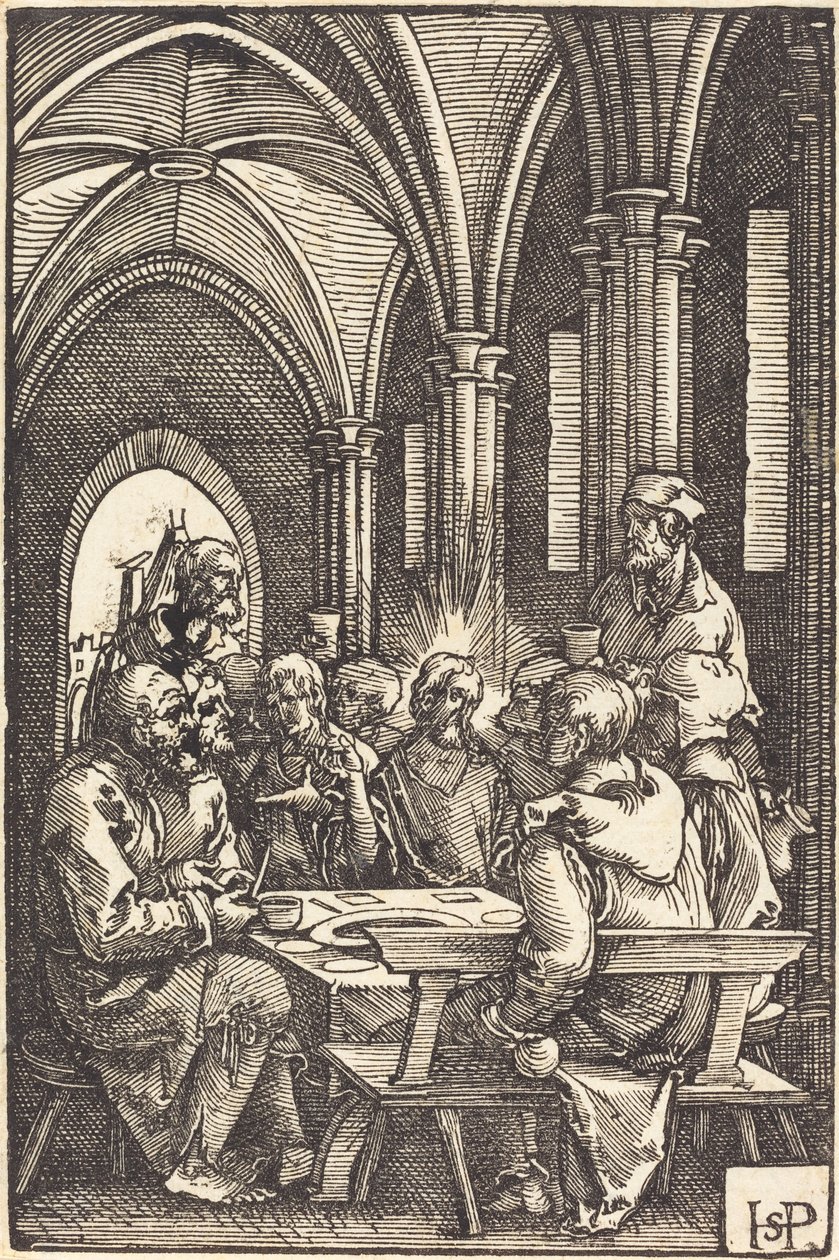 La Cène - Sebald Beham