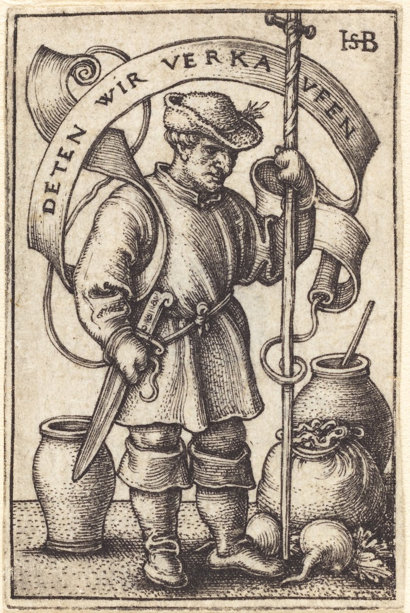 Le paysan du marché - Sebald Beham