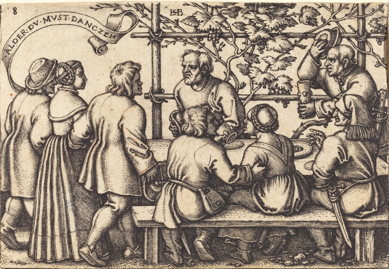 Le banquet paysan - Sebald Beham