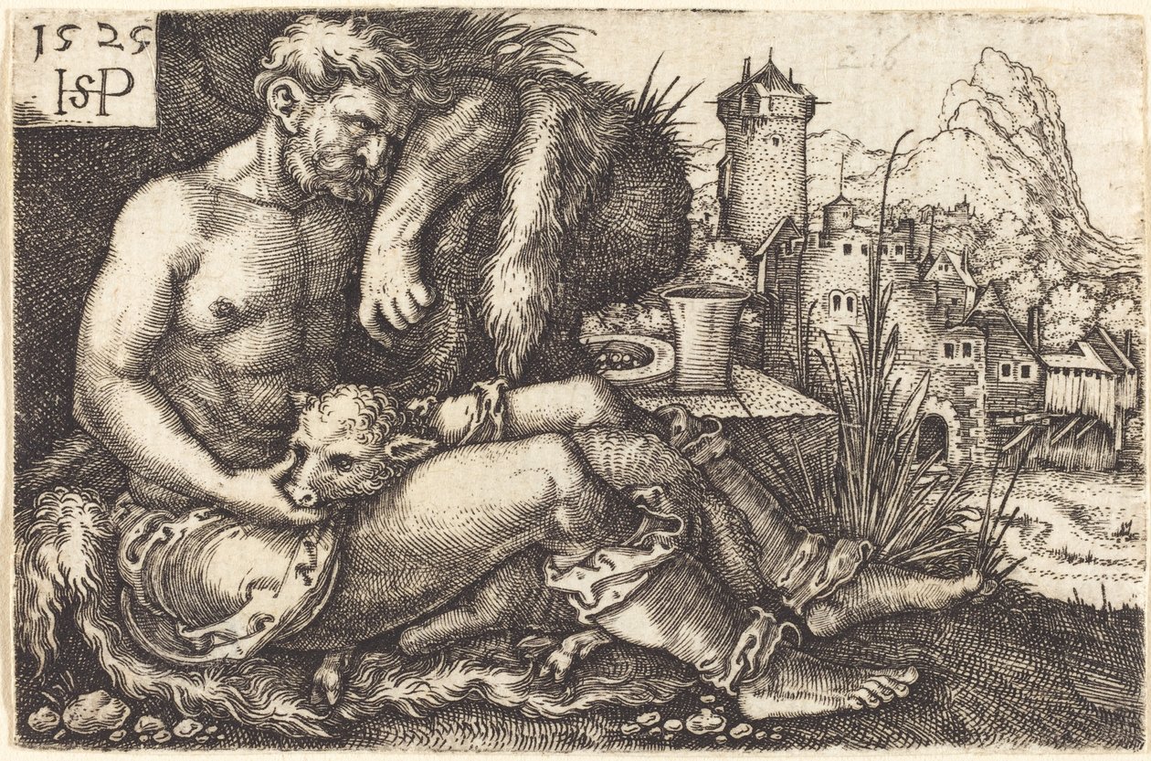 Le berger - Sebald Beham