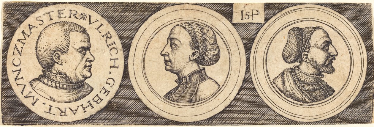 Trois Médailles avec Portraits - Sebald Beham