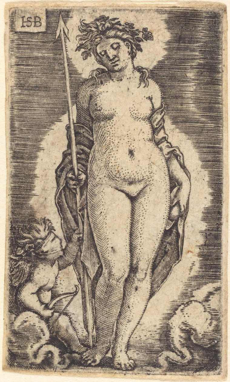 Vénus et Cupidon - Sebald Beham