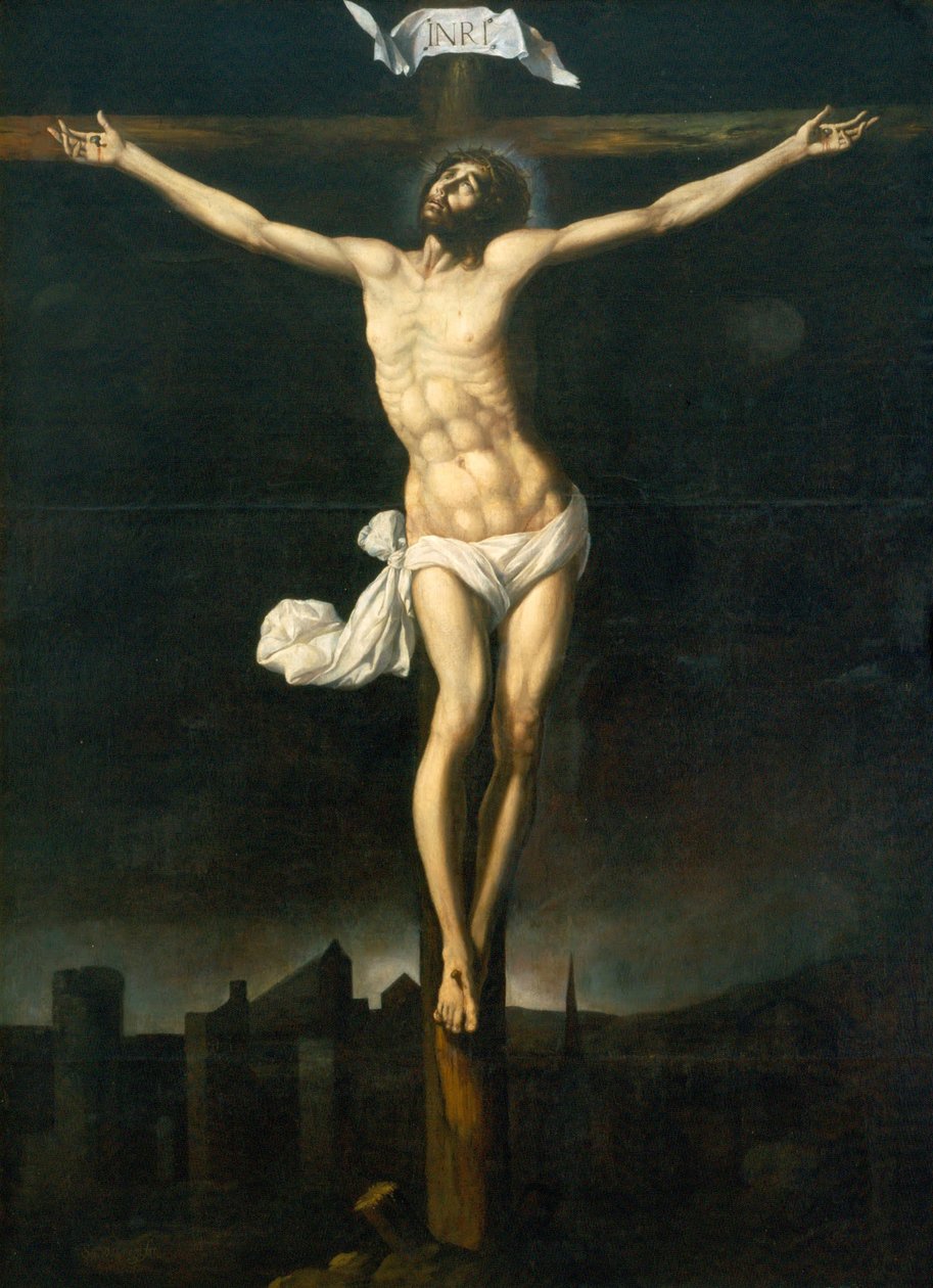 Christ en croix - Sebastian Lopez de Arteaga