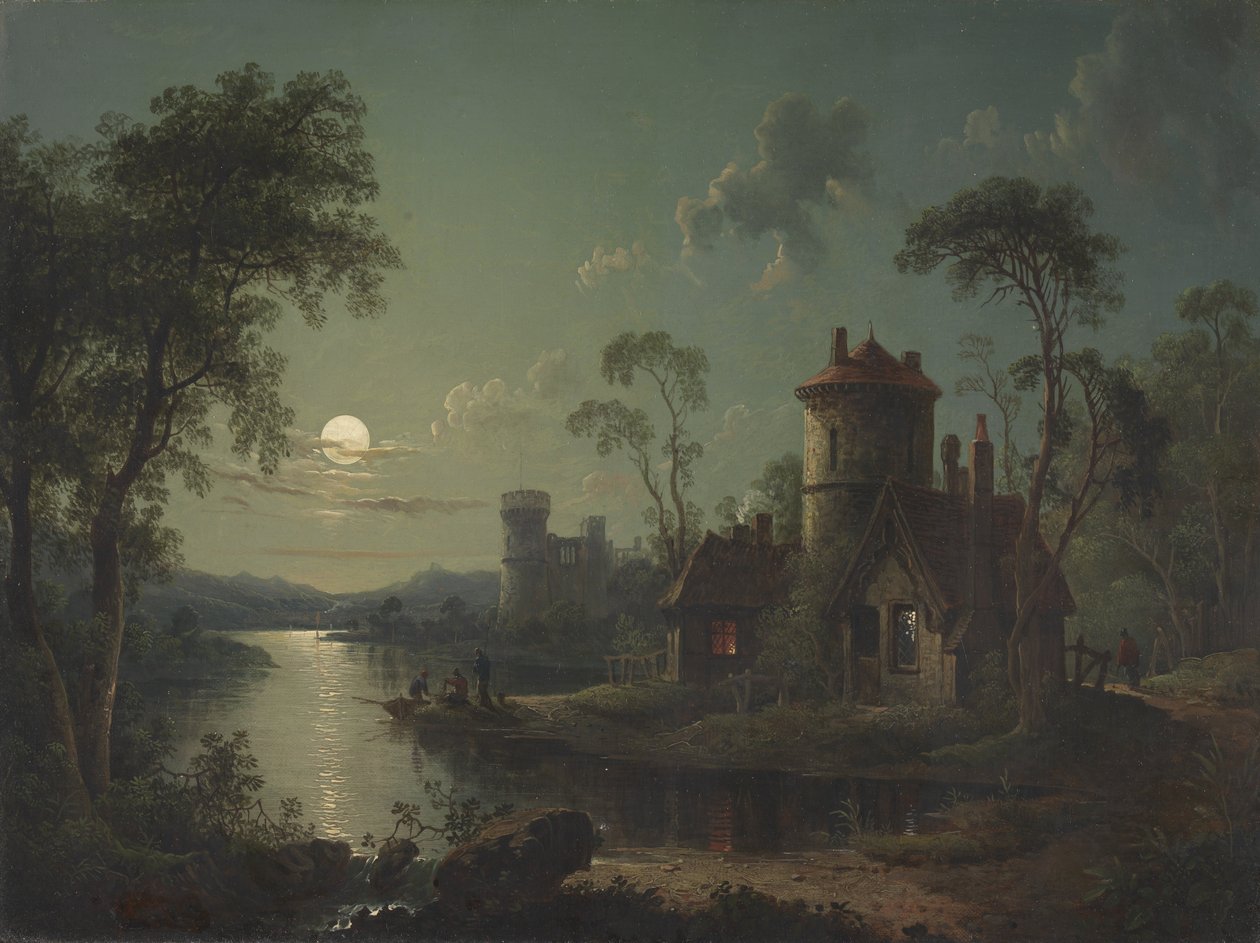 Scène de rivière - Sebastian Pether