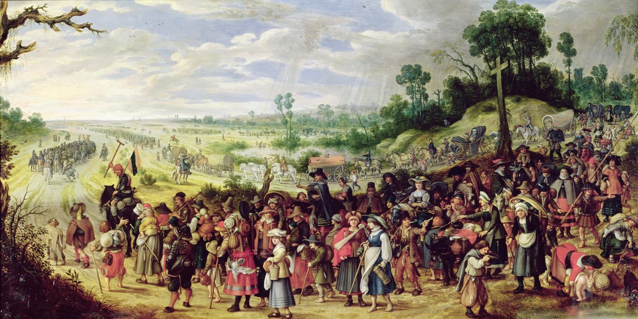 Scène de guerre - Sebastian Vrancx