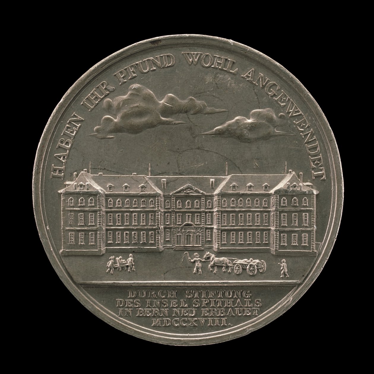 Insel Hospital, Berne [verso] - Sebastian Burger