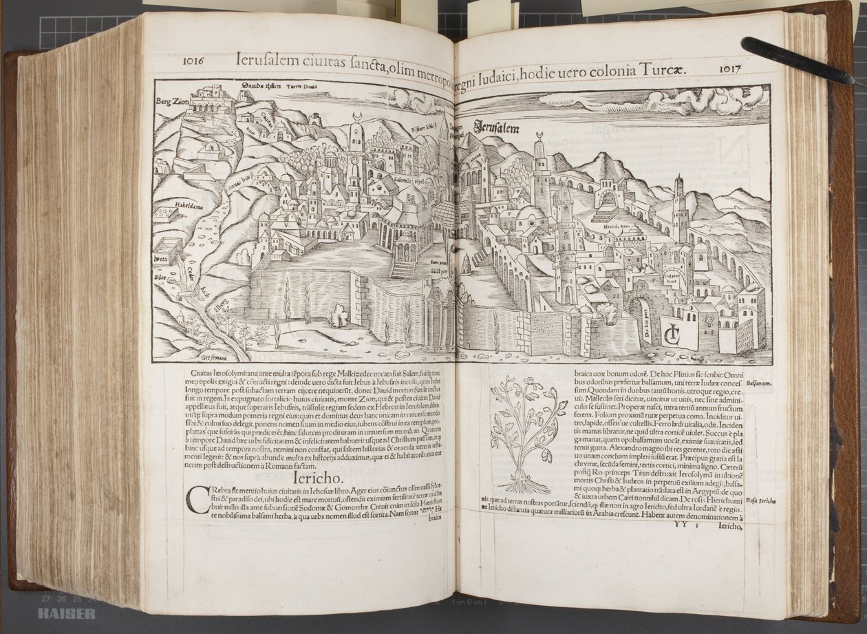 Cosmographia, Fol 1016-1017, 1544 - Sebastian Munster