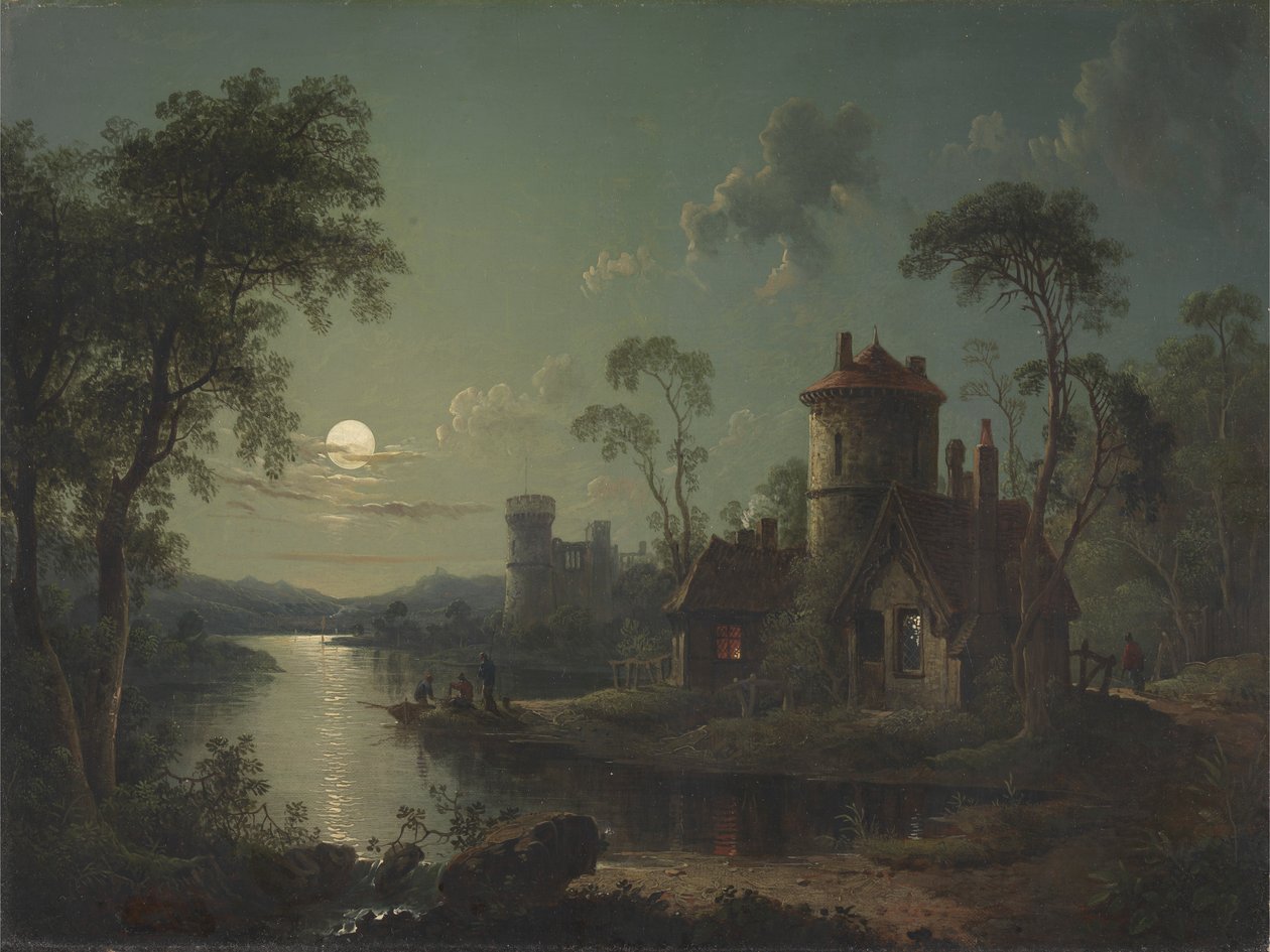 Scène de rivière - Sebastian Pether