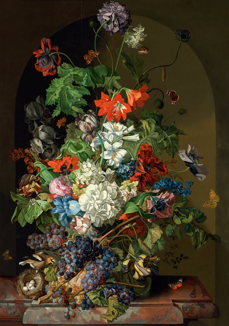 Nature morte de fleurs - Sebastian Wegmayr