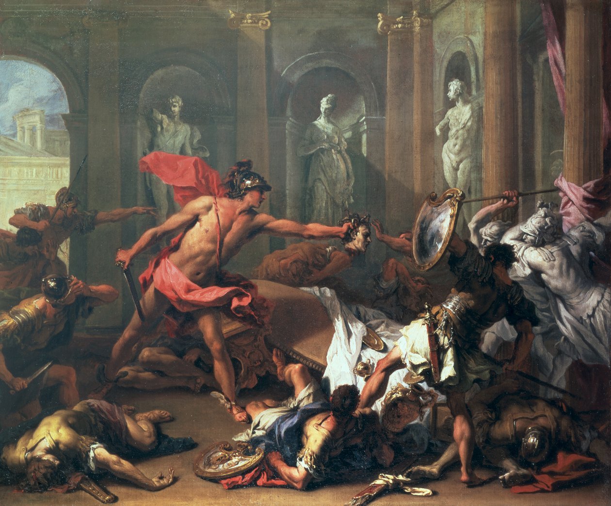 Persée et Méduse - Sebastiano Ricci