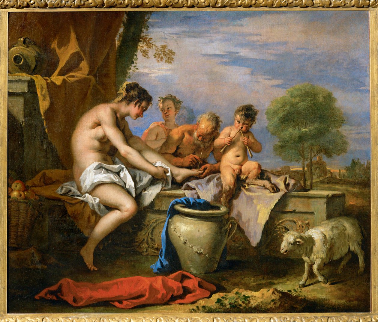 Nymphe et satyres … - Sebastiano (attr. to) Ricci
