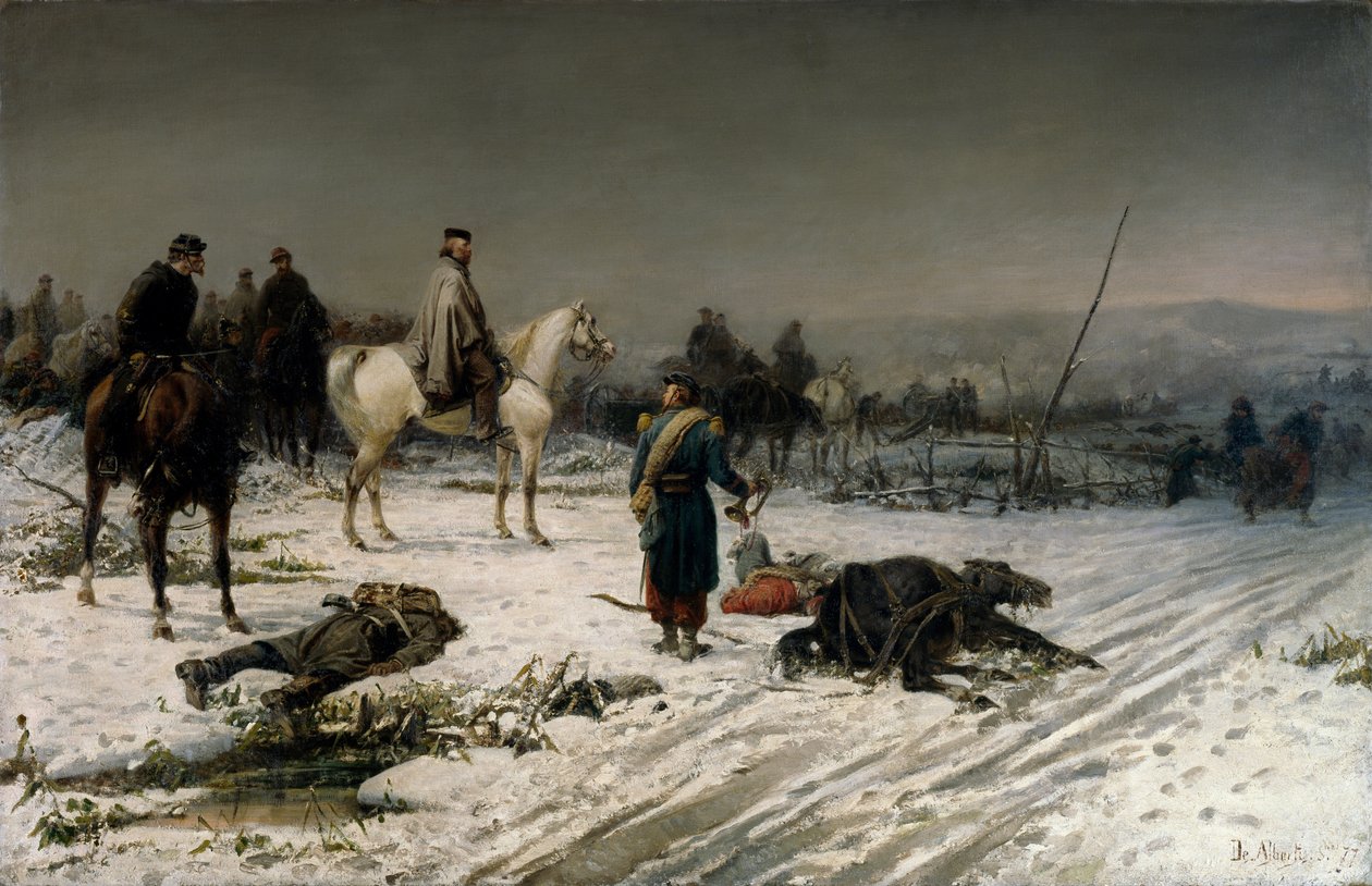 Garibaldi à Dijon - Sebastiano de Albertis