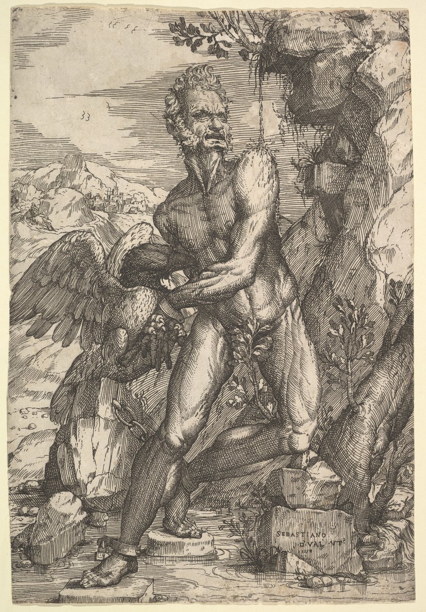 Prométhée - Sebastiano de Valentinis