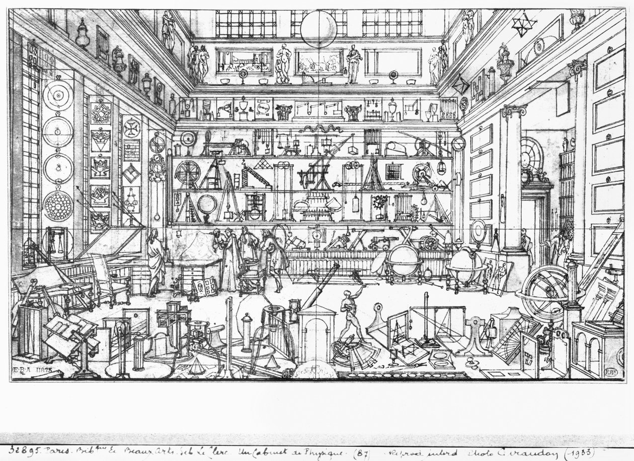 Cabinet de physique - Sebastien I Le Clerc