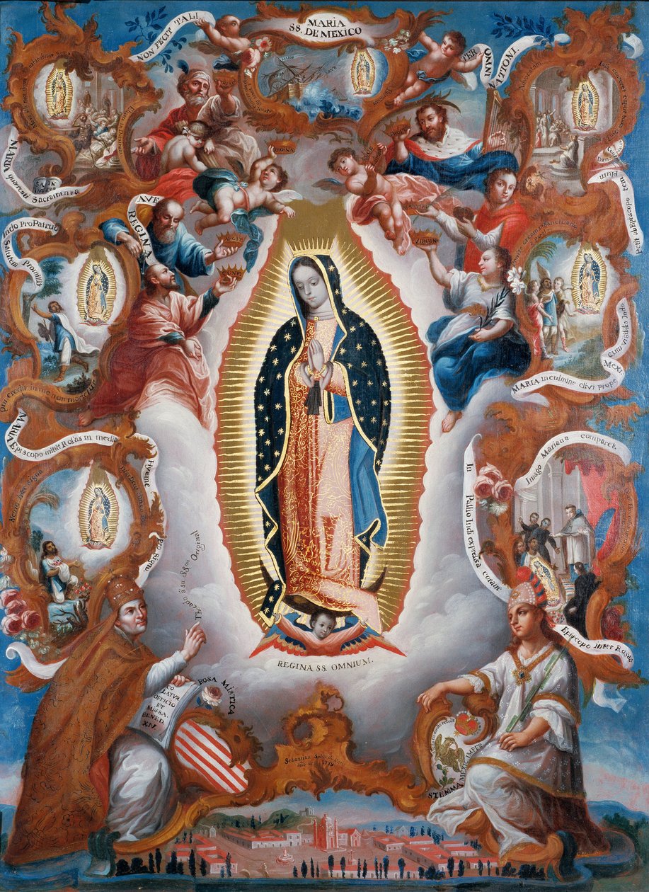 Notre-Dame de Guadalupe, 1779 - Sebastián Salcedo