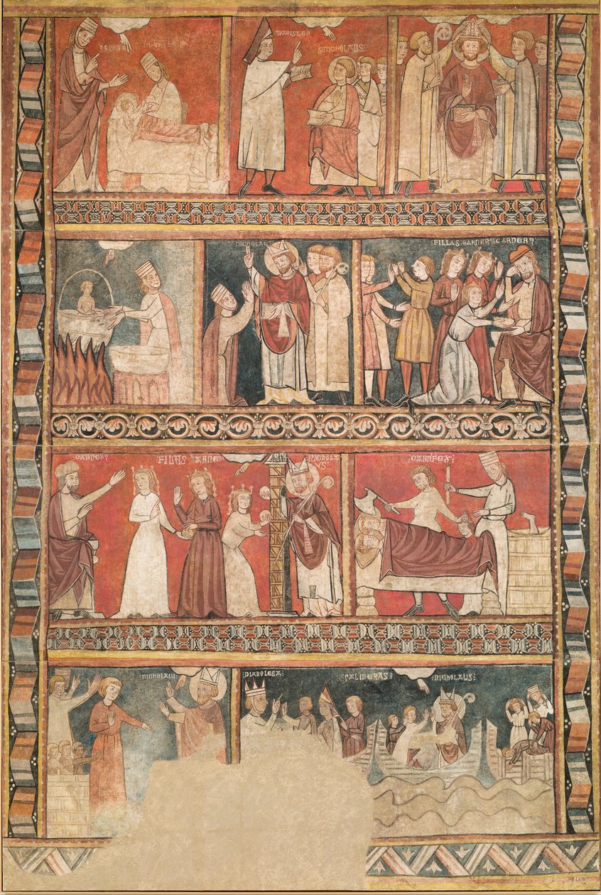 Vie de Saint Nicolas - Second Master of Bierge