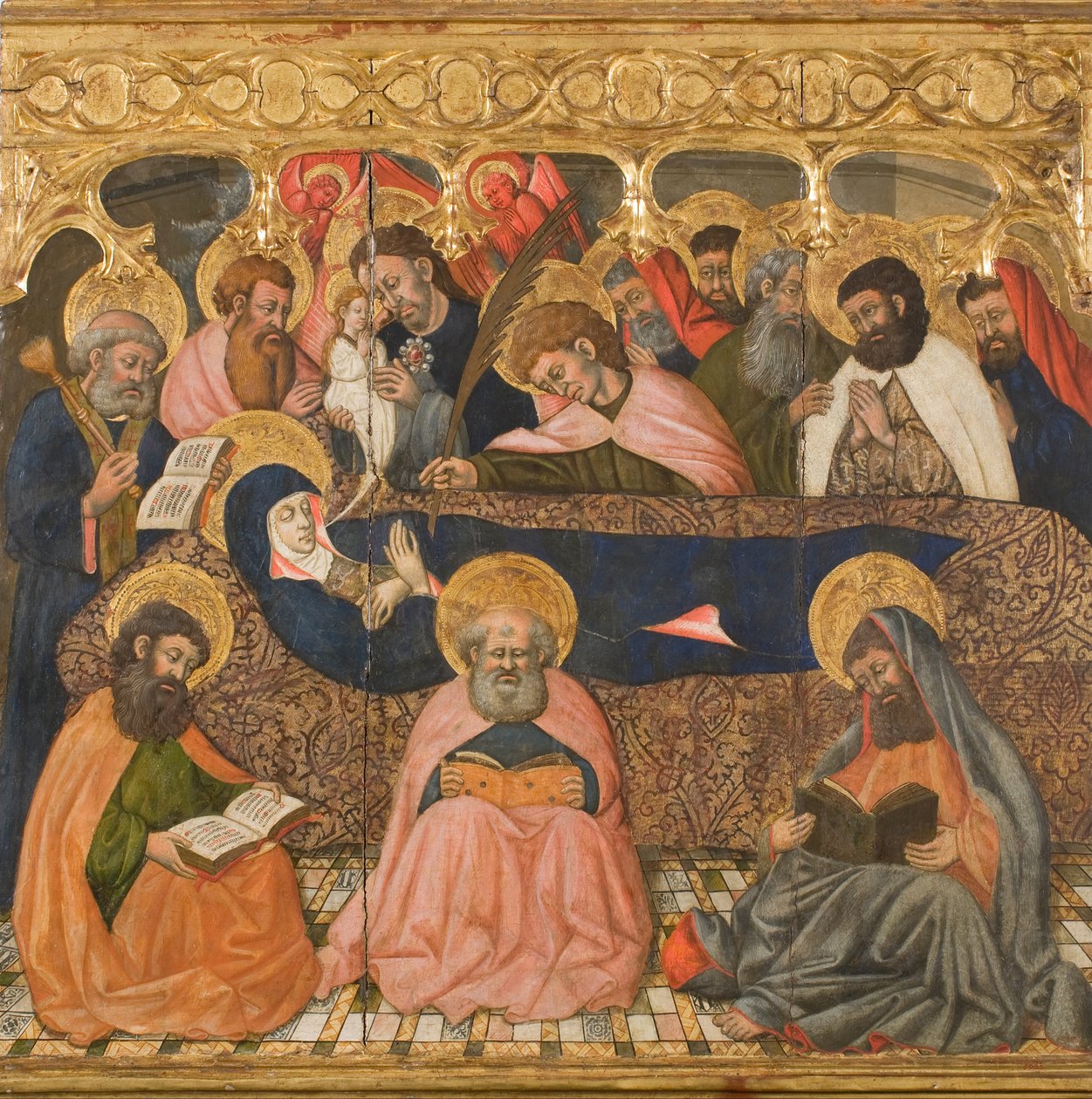 Dormition de la Vierge - Second Master of Estopiñán