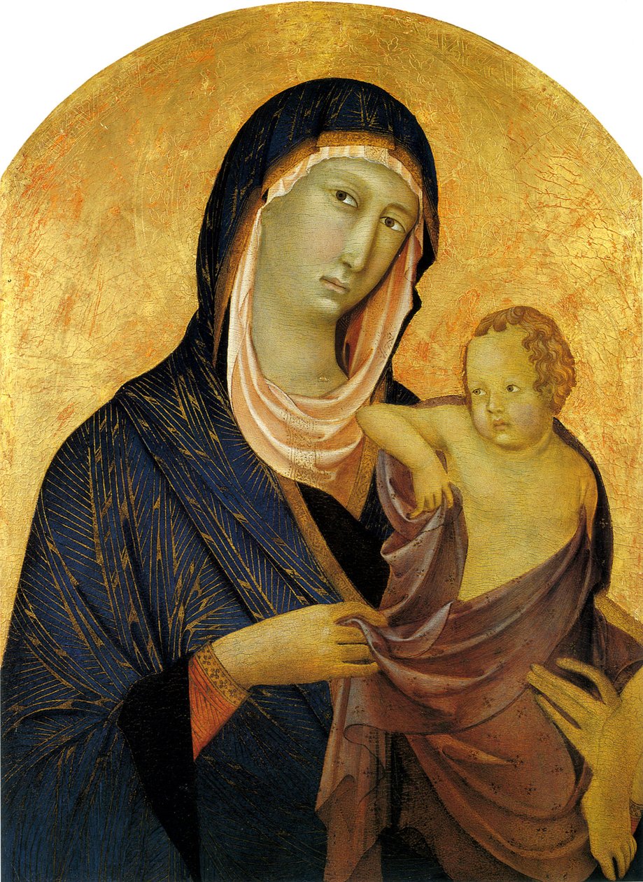 Madone et Enfant, vers 1320 - Segna di Bonaventura