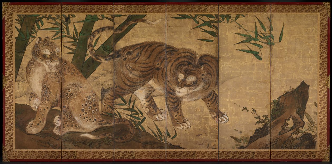 Tigre et léopard - Sekkei Yamaguchi
