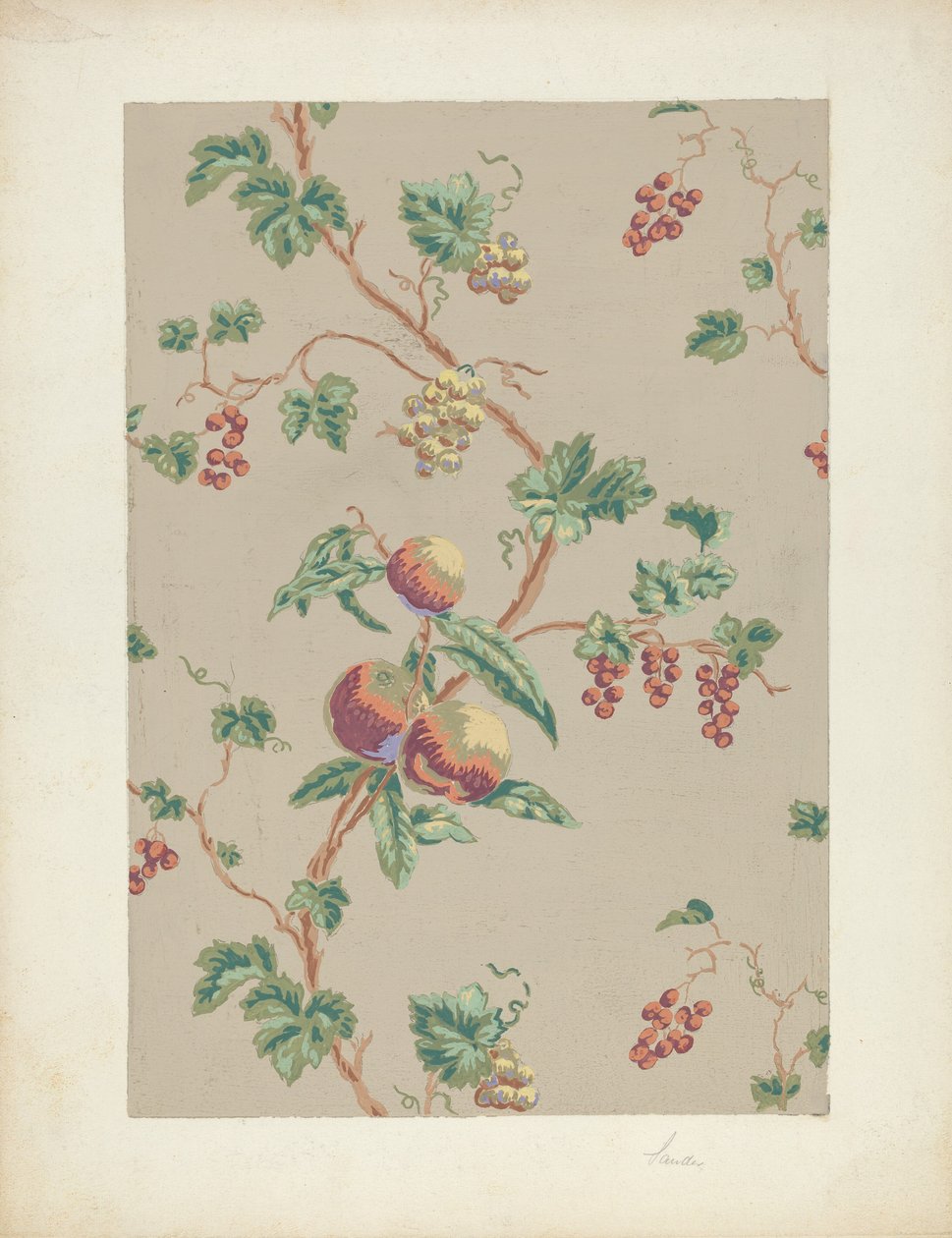 Papier peint, 1935-1942 - Selma Sandler