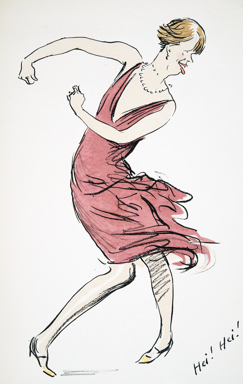 Danseur travesti, de White Bottoms, pub. 1927 - Sem