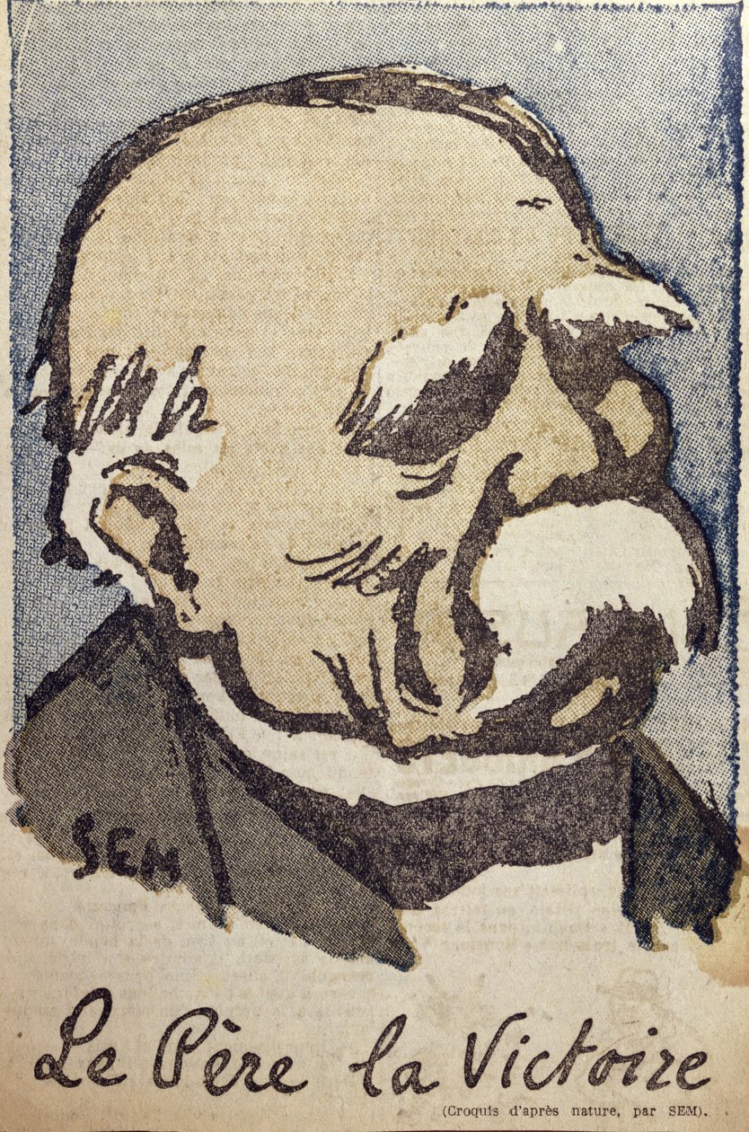 Georges Clemenceau (1841-1929) en tant que 