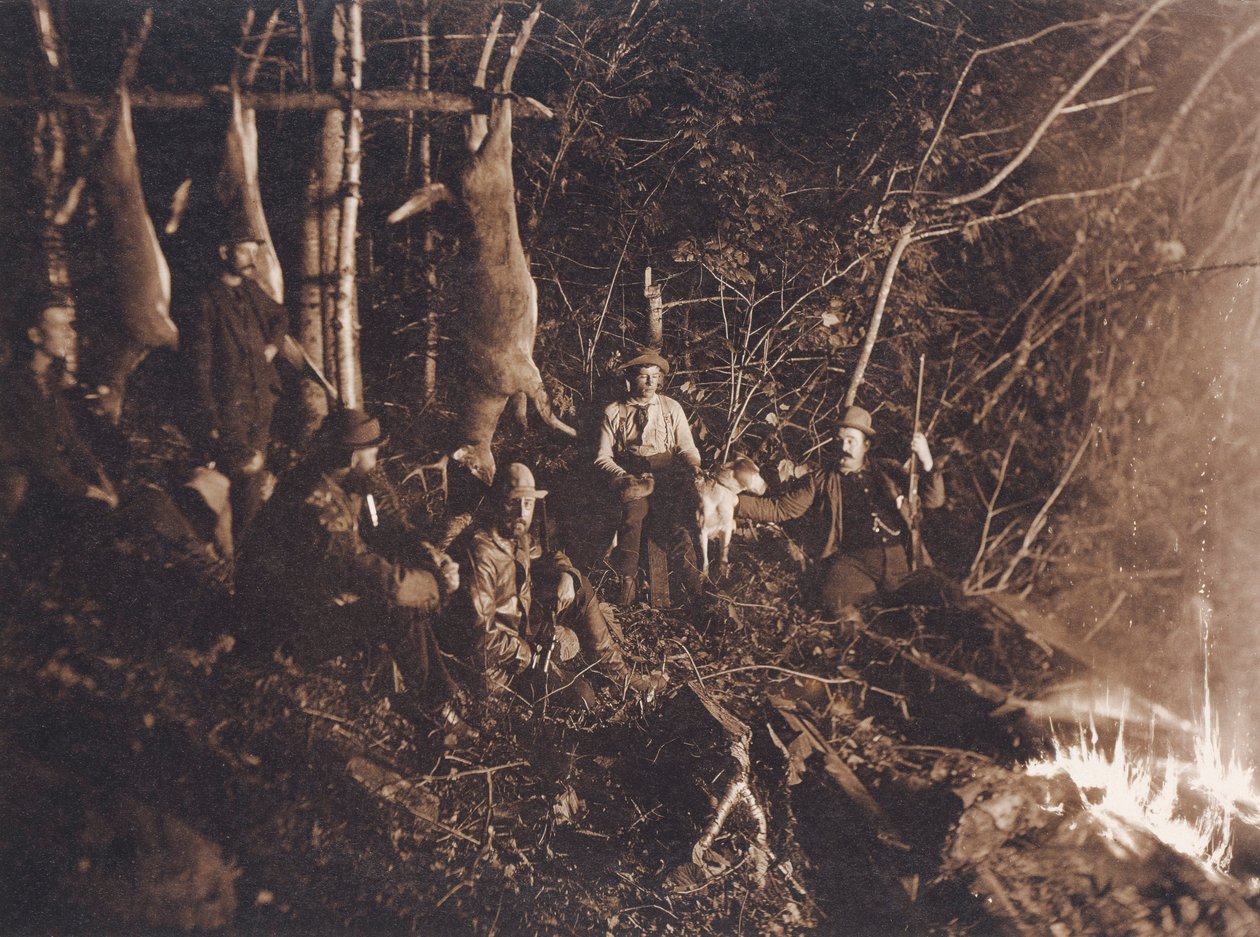 The Antlers, Open Camp, Raquette Lake - Seneca Ray Stoddard