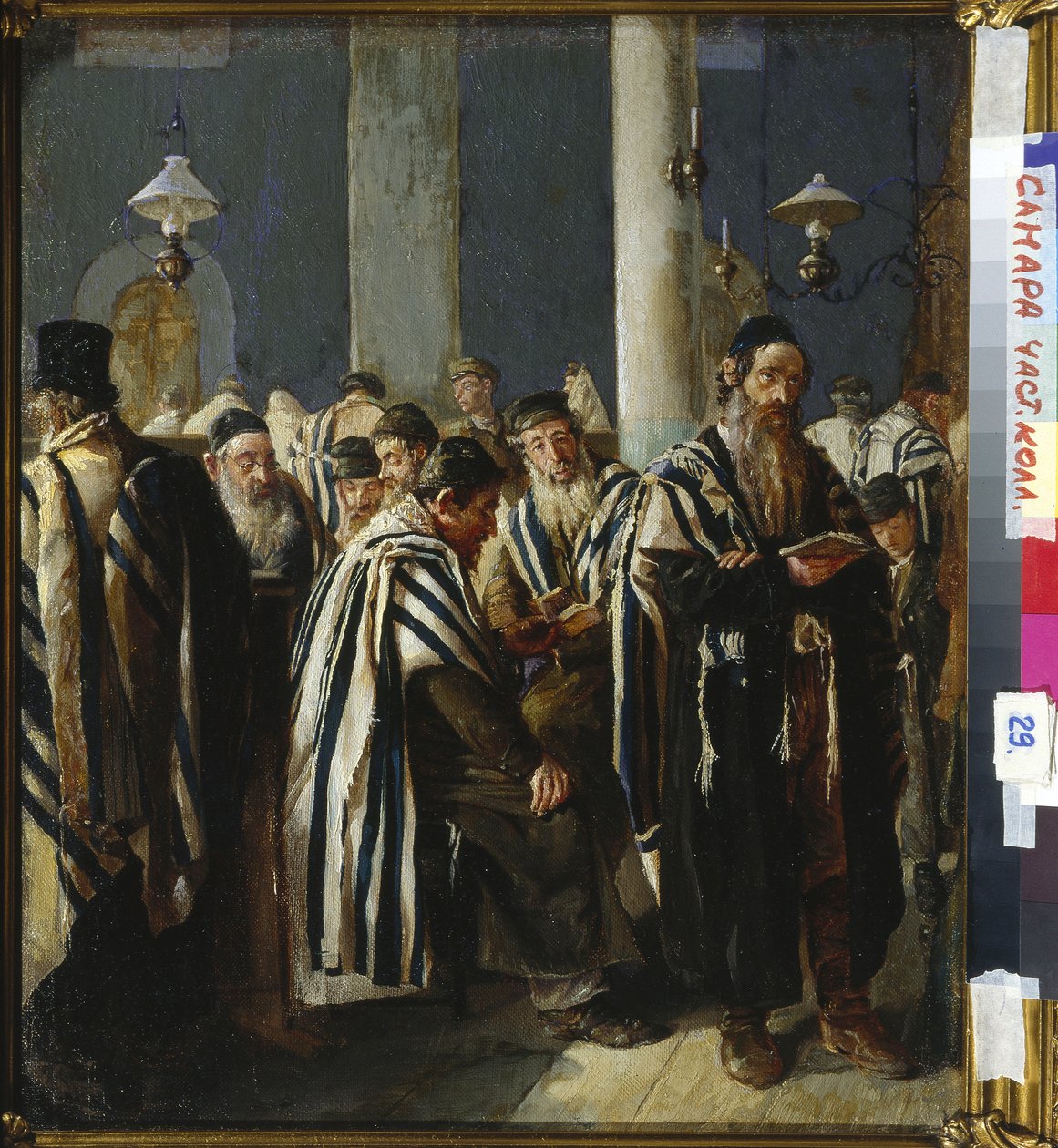 Prière de Shabbat - Sergei Nikitich 1862 1933 Yuzhanin