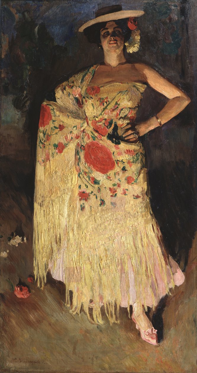 Une danseuse, 1903 - Sergei Arsenevich Vinogradov
